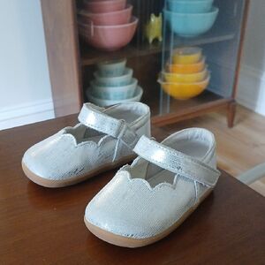 Silver See Kai Run 5 Toddler Mary Jane Shoes